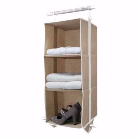 3 shelf hanging closet organizer Michael Graves